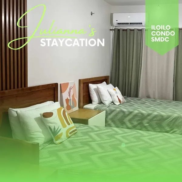 Julianna Staycation Iloilo Condo SMDC，位于伊洛伊洛的酒店