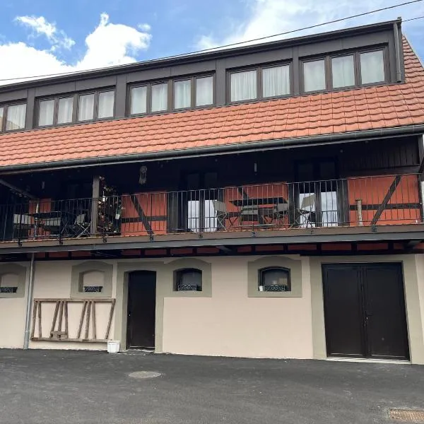 La Cour de Mamama Appartement 5，位于Ohnenheim的酒店