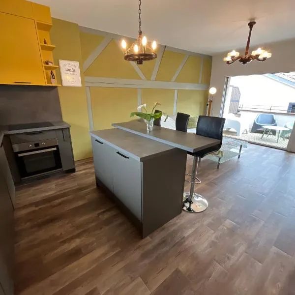 La Cour de Mamama Appartement 6，位于Ohnenheim的酒店