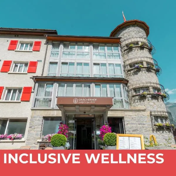 Lifestyle & Spa Hotel Grächerhof，位于格雷兴的酒店
