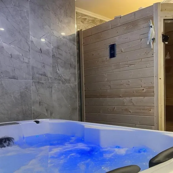 Maison privative SPA Jacuzzi Sauna Salle de jeux，位于Weitbruch的酒店