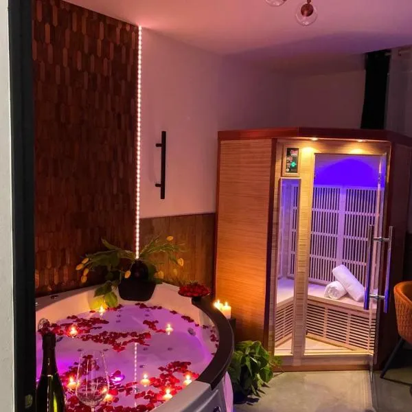 Évasion-SPA balneo loveroom，位于布尔日的酒店