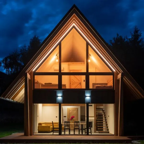 Chata u Przewodnika，位于Ostrowsko的酒店