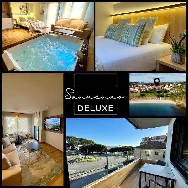 Sanxenxo Deluxe Apartamentos，位于桑亨霍的酒店