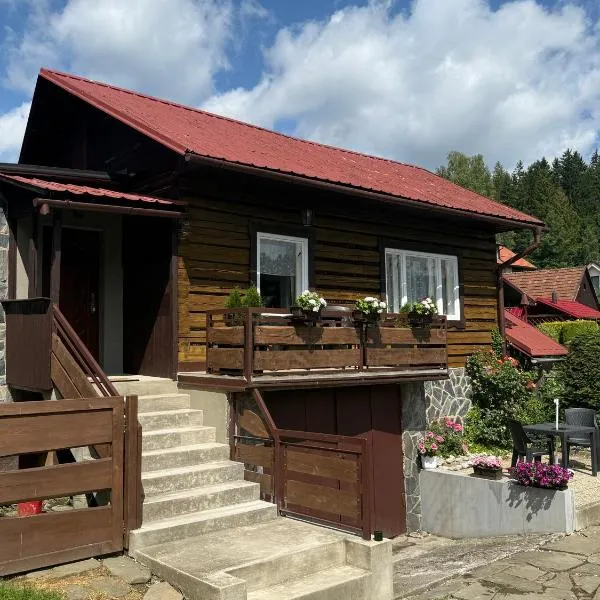 Chatka na Bečvách，位于普罗斯特迪尼贝克瓦的酒店