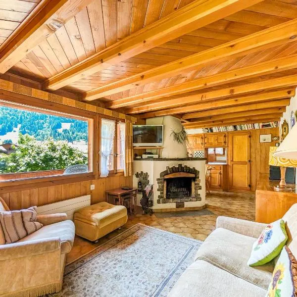 Havre de paix aux Diablerets - chalet privé，位于莱迪亚布勒雷的酒店