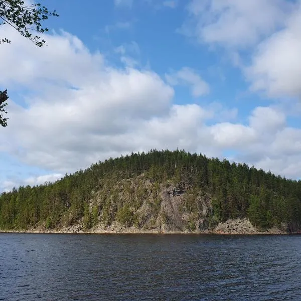Mini cottage by lake Saimaa，位于Enonkoski的酒店