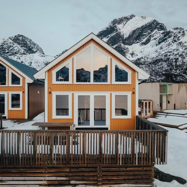 Fjordview Ryten 2 Retreat，位于Sund的酒店