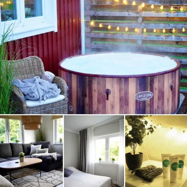 Entire house with hot tub and beachfront，位于雪平的酒店