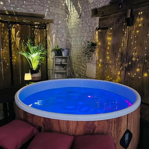 Studio de charme à la campagne & SPA privatif pour deux，位于Saint-Maurice-de-Laurençanne的酒店