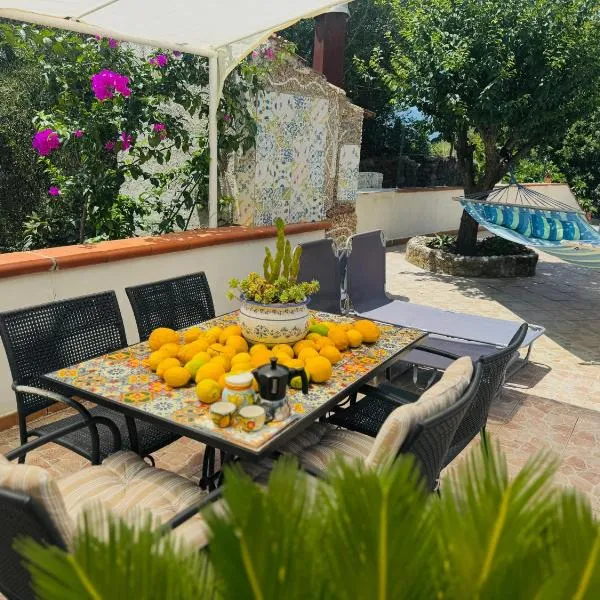 Casa limone Anna e Clemente Cilento，位于萨普里的酒店