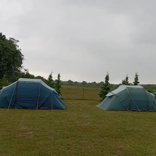 Peace & Quiet Pole Namiotowo-Kempingowe，位于Sławoborze的酒店