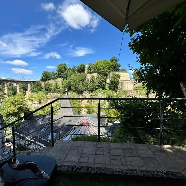 Historic Town Luxe and Epic View，位于卢森堡的酒店