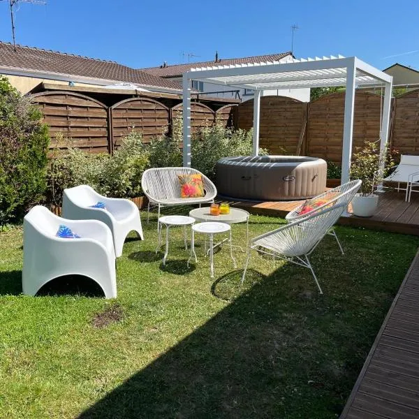 Maison familiale 100m2，位于Witry-lès-Reims的酒店