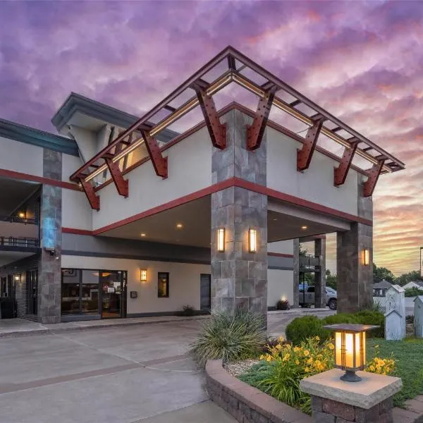 安格斯贝斯特维斯特酒店，位于Great Bend的酒店