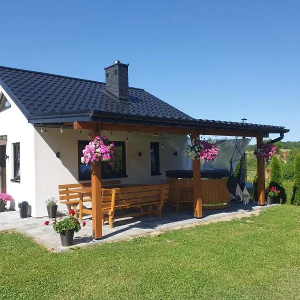Domek Amelia -Bieszczady，位于莱斯科的酒店