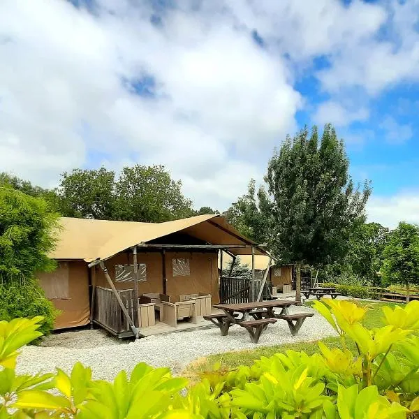 Silver Coast Glamping luxury lodge，位于阿尔科巴萨的酒店