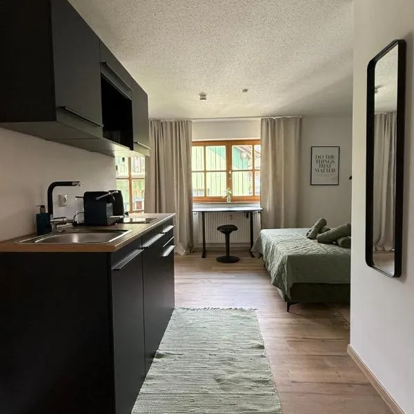 KREATIVPAUSE Workation in Bayern - Stilvolle Workation-Unterkunft mit Arbeitsplatz & Naturblick in Bayern，位于Rötz的酒店