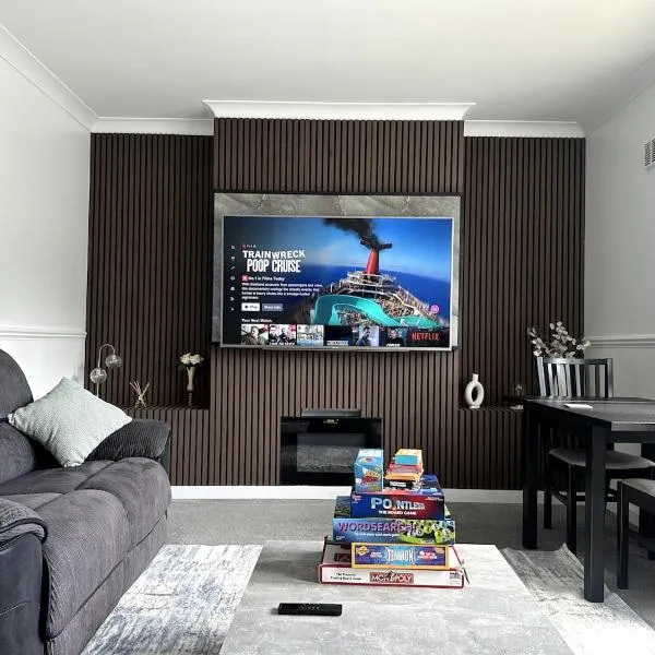 Luxury House in Glasgow，位于Mansewood的酒店