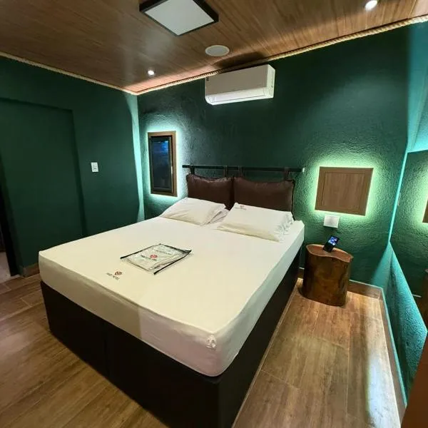 Mais Motel e Hotel，位于Lucélia的酒店