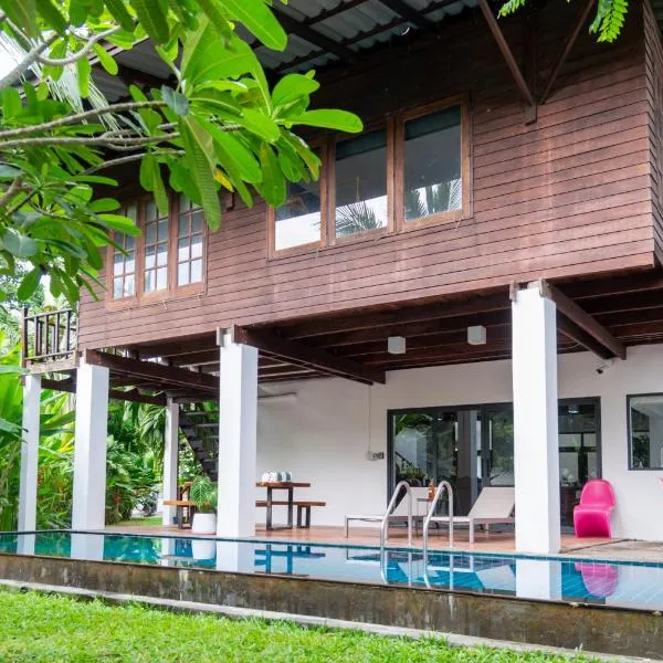 Fisherman's Village Bophut Private Pool Villa，位于苏梅岛的酒店