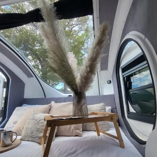 Glamping-Ei am Yachthafen Potsdam，位于波茨坦的酒店