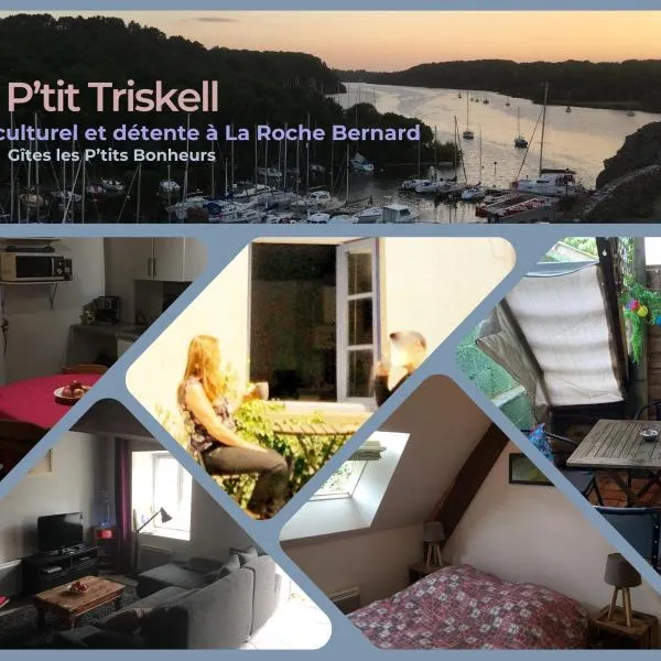 Le Petit Triskell, Gîtes culturel à la Roche Bernard, Gite les petits bonheurs，位于Férel的酒店