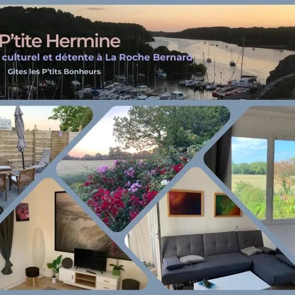 La Petite Hermine, gîte culturel Petits Bonheurs，位于Férel的酒店