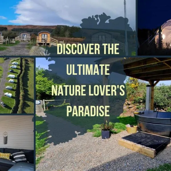 The Getaway - The Red Kite - Pet Friendly Luxury Glamping Cabin，位于邓加文的酒店