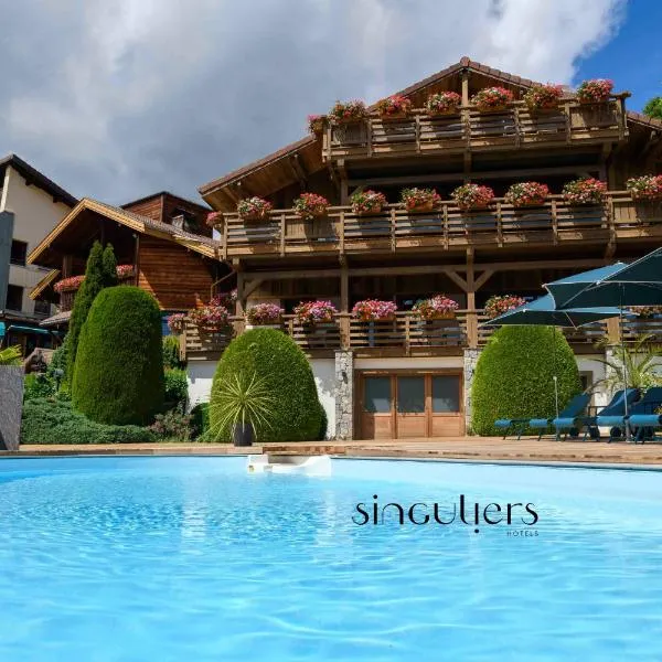 Hôtel-Restaurant Les Bas-Rupts, Singuliers Hôtel，位于热拉梅的酒店