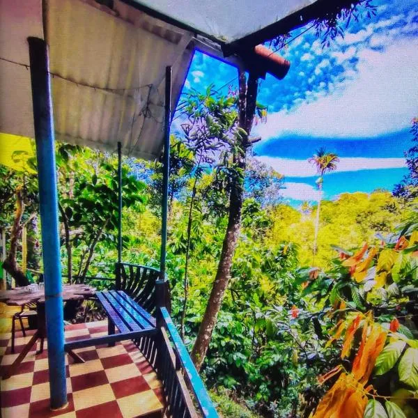 Munnar green portico cottages and hut stay，位于蒙纳的酒店