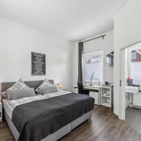 Diepholzer Boardinghouse - Parkplätze - WLAN - Garten - ruhig，位于迪普霍尔茨的酒店