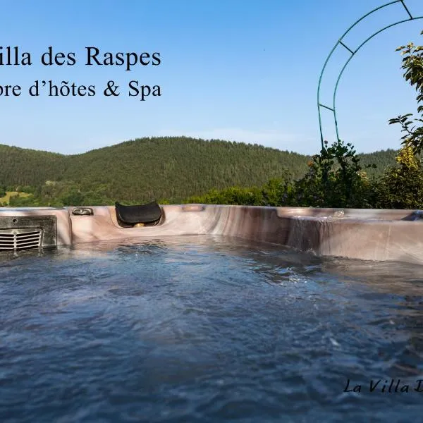 La Villa des Raspes - Séjour Bien être et Spa - Réservé aux Adultes，位于Viala-du-Tarn的酒店
