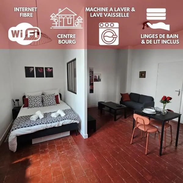 V and Vendetta - Wifi fibre,Linge,Centre ville，位于Beaupréau的酒店