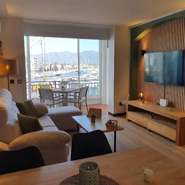 Marina View II Empuriabrava - view port，位于艾姆布里亚布拉瓦的酒店
