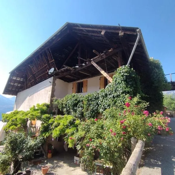 Appartement 5 pax à la ferme - Risoul village，位于里苏尔的酒店