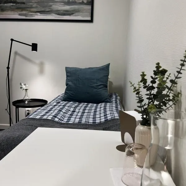 Rentalux Hostel - Modern Comfort, Single Rooms，位于Timrå的酒店