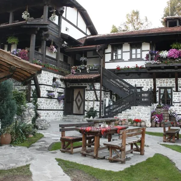 Family hotel Makedonska Kruchma，位于多布里尼什特的酒店