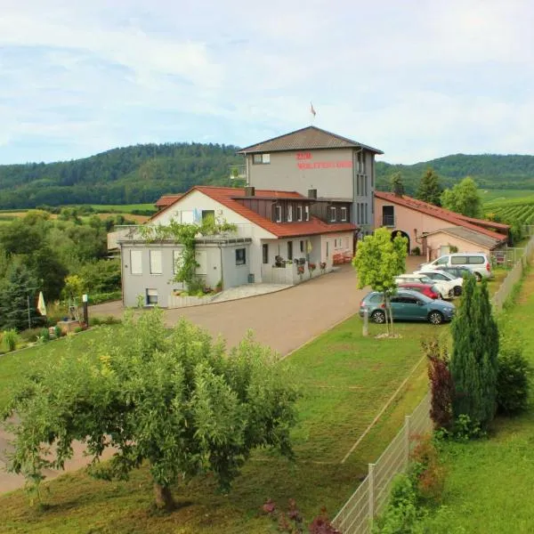 Gaestehaus Zum Wolffenturm，位于Lehrensteinsfeld的酒店