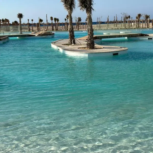 North coast Cozy cabin Seaview & Lagon in D-bay I Beach Access Included，位于Zāwiyat ‘Abd al Mun‘im的酒店