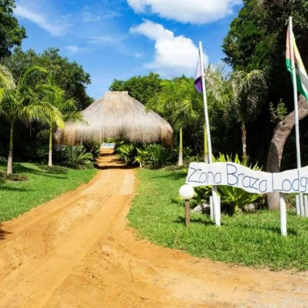 Zona Braza Beach Lodge，位于Chizavane的酒店