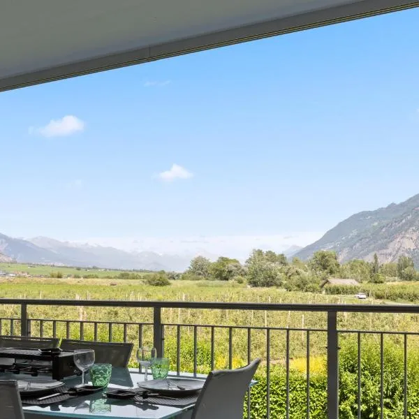 Détente Thermale à Saillon proche des bains, 4 personnes，位于萨永的酒店