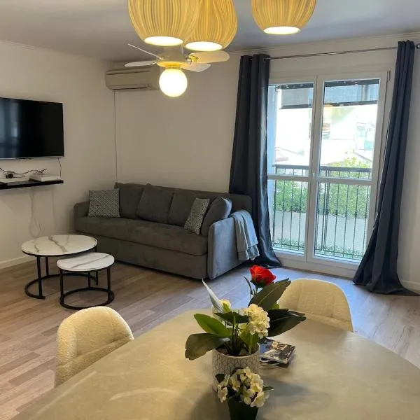 4 People Cannes Hyper Centre and Air conditioning，位于戛纳的酒店