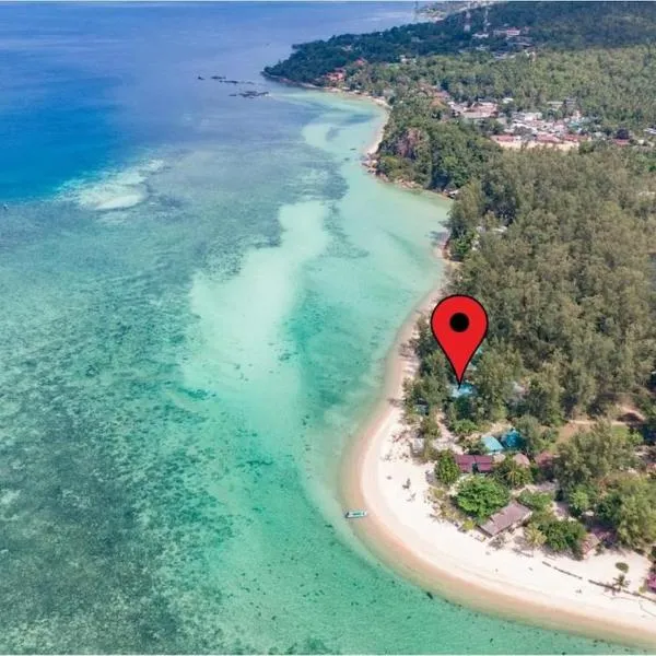 Zen Beach Oasis - Balinese Beachfront House with Stunning Sea View，位于帕干岛的酒店