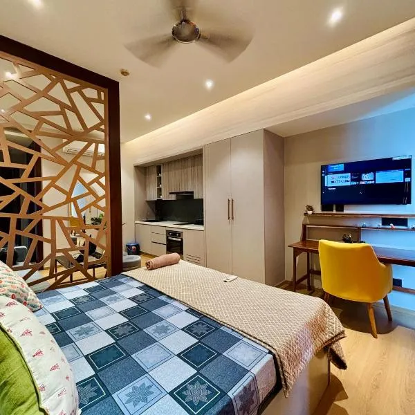 Vaelora Stay - Luxury Studio，位于加济阿巴德的酒店