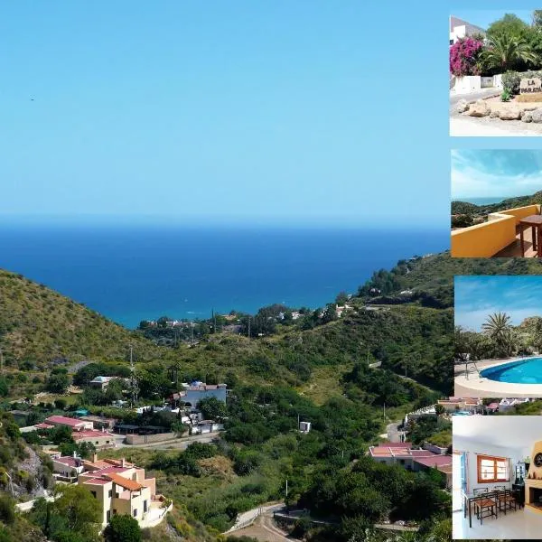 House with Terrace, Amazing views and Private Shared Pool，位于莫哈卡尔的酒店