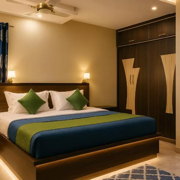 Skandanam Ecoville Homestay Tirupati - City Center Premium Garden Villa Stay Center of City With Ultra Modern Facilities, Kitchen, 24 Hours Care Taker, Maid, Wifi, Private Rooms, Full Amenities，位于蒂鲁帕蒂的酒店