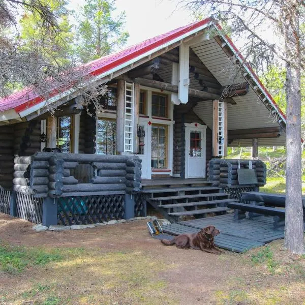 Inarin Aava, a cabin in Inarijärvi，位于伊纳利的酒店