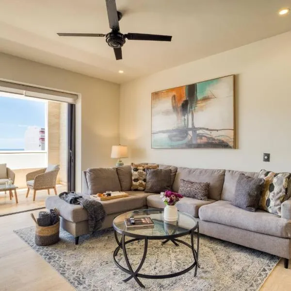 Family Friendly Apt 9 sin vista, 3bBR , 6pax，位于卡波圣卢卡斯的酒店