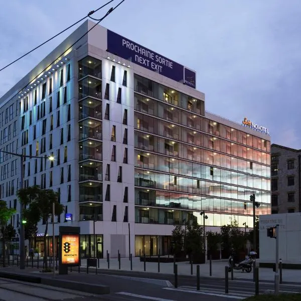 马赛欧洲地中海中心诺富特套房酒店，位于马赛的酒店